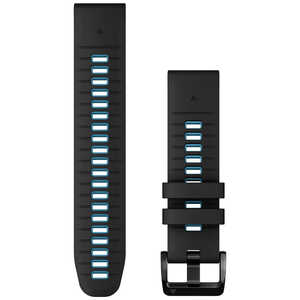 GARMIN QuickFit 22mm Black/Cirrus Blue 010-13280-05