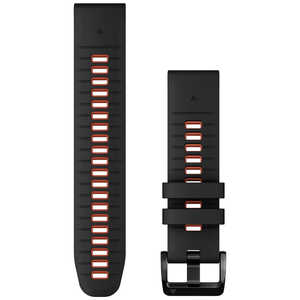 GARMIN QuickFit 22mm Black/Flame Red 010-13280-06