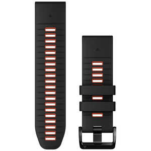 GARMIN QuickFit 26mm Black/Flame Red 010-13281-06 GARMIN QuickFit 26mm Black/Flame Red 010-13281-06