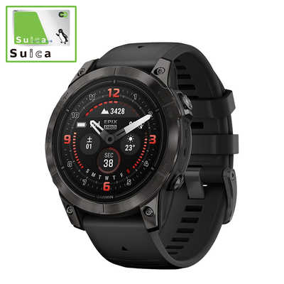GARMIN スマートウォッチ epix Pro (Gen 2) 47mm Sapphire Ti Carbon 