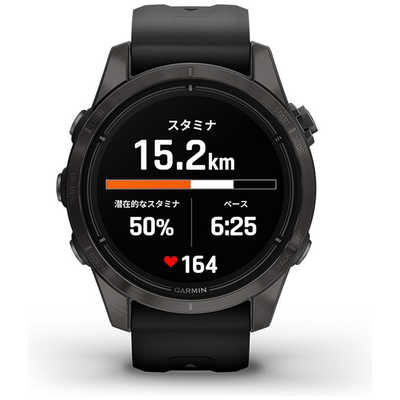 GARMIN スマートウォッチ epix Pro (Gen 2) 42mm Sapphire Ti Carbon