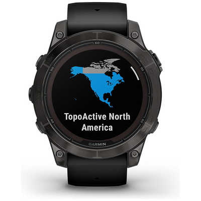 シャフリヤール　Garmin スマートウォッチ GARMIN スマートウォッチ fenix 7 Pro Sapphire Dual Power Ti Carbon