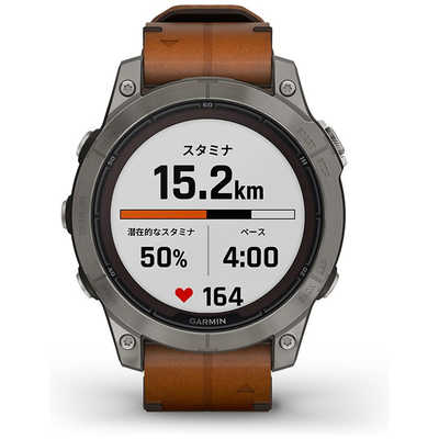 GARMIN スマートウォッチ fenix 7 Pro Sapphire Dual Power Ti Carbon  