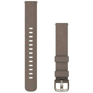 GARMIN Quick Release バンド 14mm Coffee Nylon / Cream Gold (ガーミン) 010-13302-10