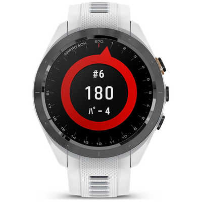 GARMIN GPS ゴルフナビ Approach S70 42mm ホワイト 010-02746-20 の 