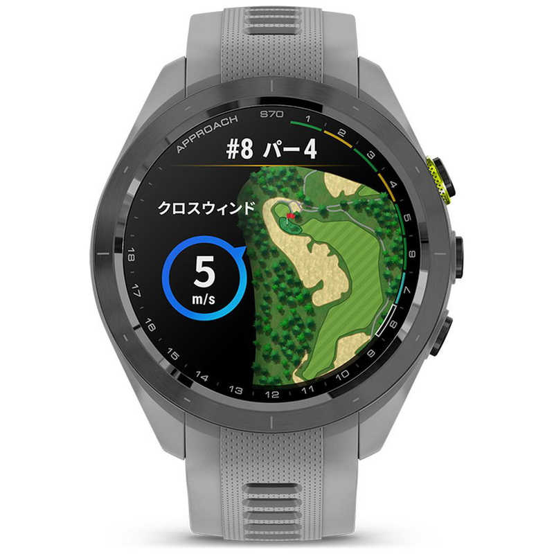 GARMIN GARMIN GPS ゴルフナビ Approach S70 42mm グレー  0100274621 0100274621