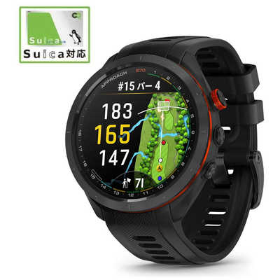 GARMIN GPS ゴルフナビ Approach S70 47mm ブラック 010-02746-22 の
