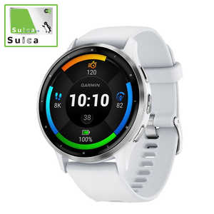 GARMIN Venu 3 Whitestone / Silver(Suica対応) 010-02784-40