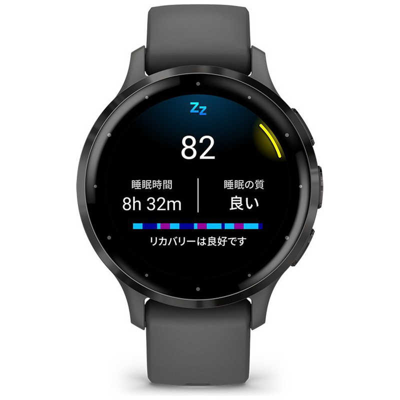 GARMIN GARMIN GPSスマートウォッチ Venu 3S Suivca対応 Black Sesame / Slate 010-02785-40 010-02785-40