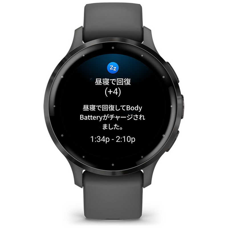 GARMIN GARMIN GPSスマートウォッチ Venu 3S Suivca対応 Black Sesame / Slate 010-02785-40 010-02785-40