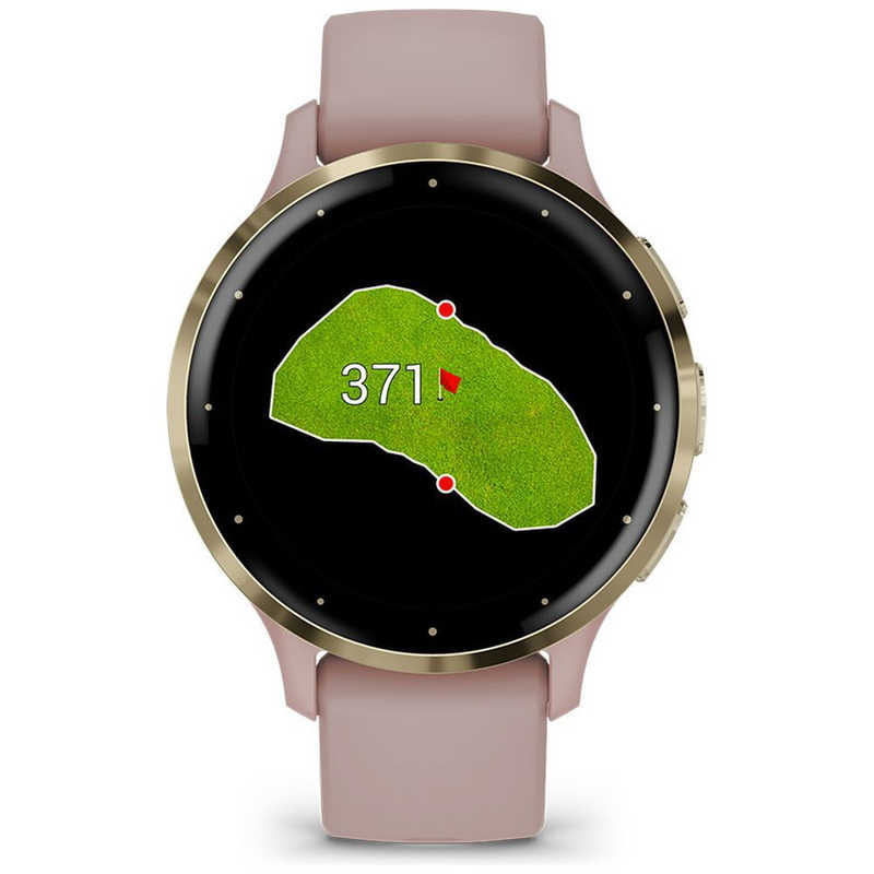 GARMIN GARMIN GPSスマートウォッチ Venu 3S Suica対応 Pink Dawn / Peach Gold 010-02785-43 010-02785-43