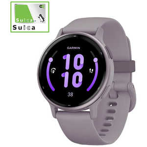 GARMIN GPSスマートウォッチ vivoactive(ヴィヴォアクティブ)5 Suica対応 Orchid / Orchid Met 010-02862-43