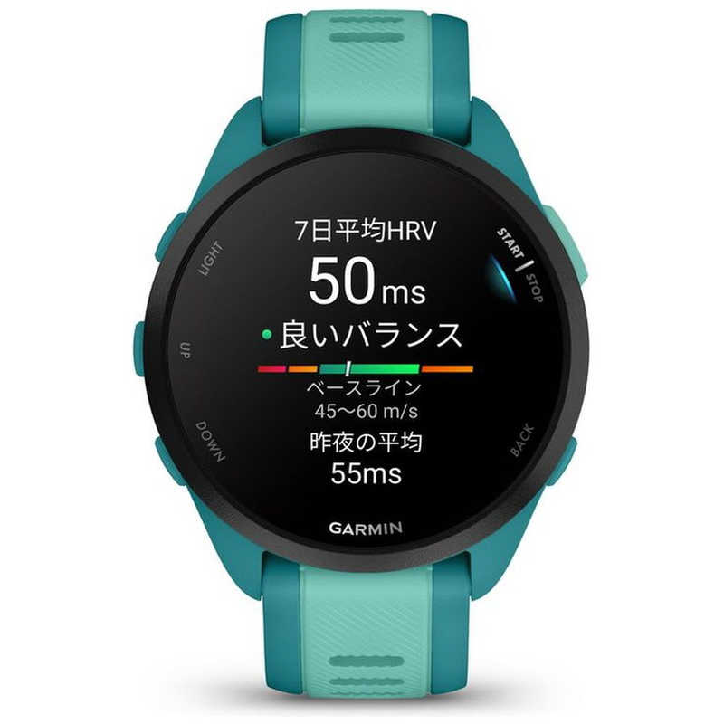 GARMIN GARMIN 【Suica対応】 Forerunner 165 Music（フォアランナー 165 ミュージック）ランニングGPSスマートウォッチ Turquoise 010-02863-92 010-02863-92