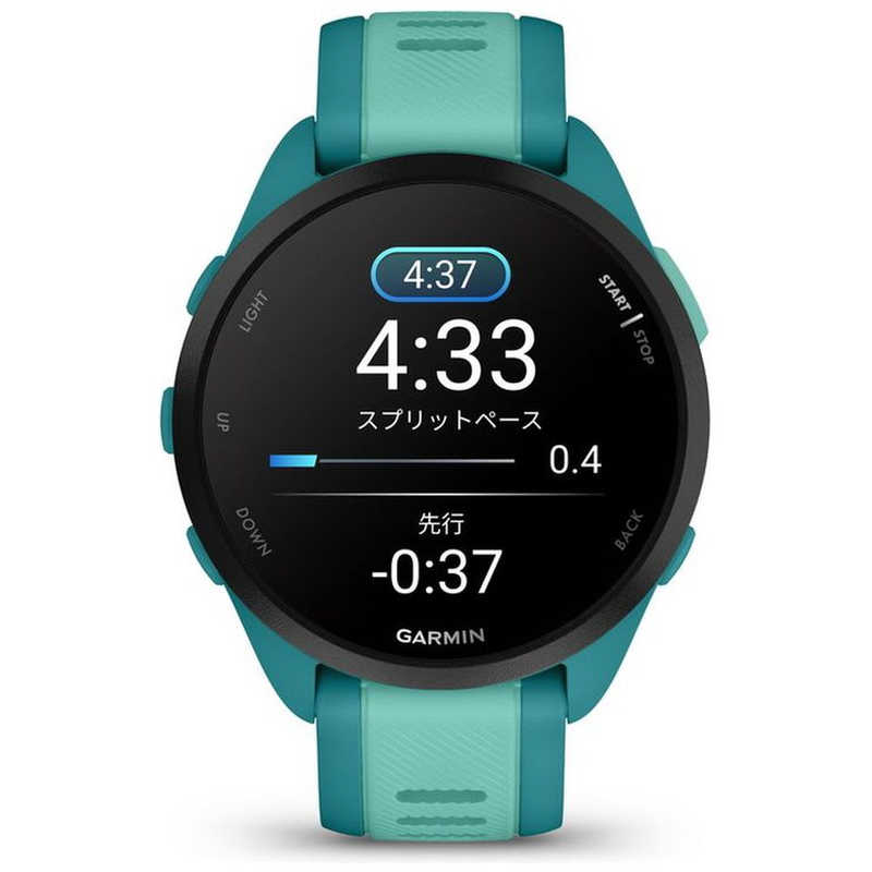 GARMIN GARMIN ランニングGPSスマートウォッチ Forerunner 165 Music Turquoise 010-02863-92 010-02863-92