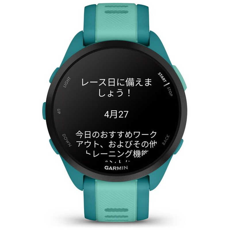 GARMIN GARMIN ランニングGPSスマートウォッチ Forerunner 165 Music Turquoise 010-02863-92 010-02863-92