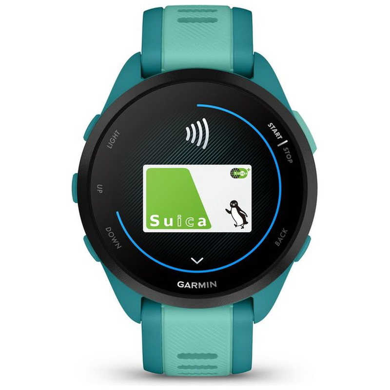 GARMIN GARMIN 【Suica対応】 Forerunner 165 Music（フォアランナー 165 ミュージック）ランニングGPSスマートウォッチ Turquoise 010-02863-92 010-02863-92
