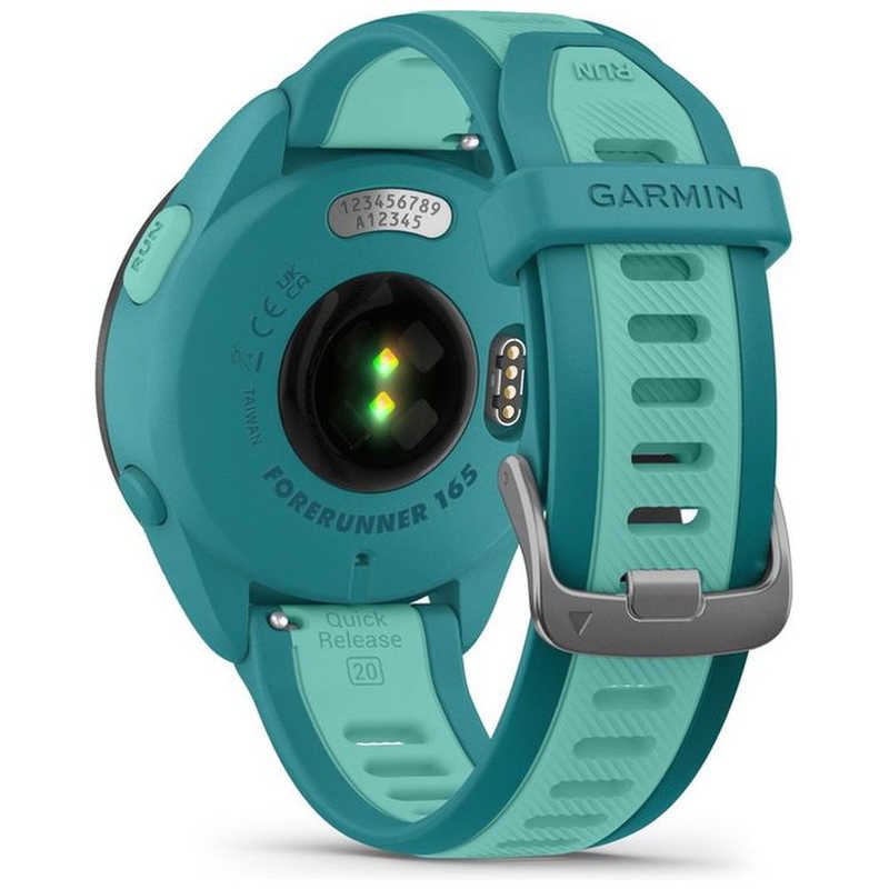 GARMIN GARMIN 【Suica対応】 Forerunner 165 Music（フォアランナー 165 ミュージック）ランニングGPSスマートウォッチ Turquoise 010-02863-92 010-02863-92