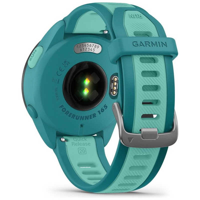 GARMIN GARMIN ランニングGPSスマートウォッチ Forerunner 165 Music Turquoise 010-02863-92 010-02863-92