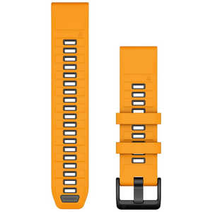 GARMIN QuickFit F8 22mm Spark Orange/ Graphite 22mm Spark Orange/ Graphite 010-13392-01 GARMIN QuickFit F8 22mm Spark Orange/ Graphite 22mm Spark Orange/ Graphite 010-13392-01