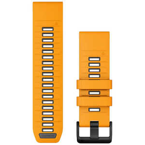 GARMIN QuickFit F8 26mm Spark Orange/ Graphite 26mm Spark Orange/ Graphite 010-13393-01 GARMIN QuickFit F8 26mm Spark Orange/ Graphite 26mm Spark Orange/ Graphite 010-13393-01