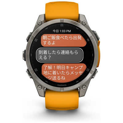 GARMIN fenix 8(フェニックス 8)Sapphire AMOLED 51mm GPS