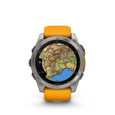 GARMIN デジタル腕時計 黄色 GARMIN デジタル腕時計 黄色