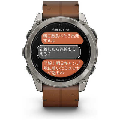 Garmin スマートウォッチ（オレンジカラー）（GARMIN(ガーミン