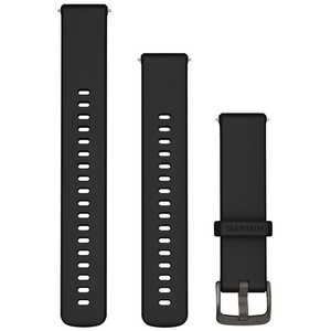 GARMIN Quick Release バンド 18mm (ガーミン) Silicone Black / Venu 4 010-13406-02 GARMIN Quick Release バンド 18mm (ガーミン) Silicone Black / Venu 4 010-13406-02