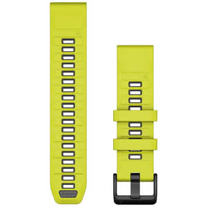 GARMIN QuickFit F8 22mm Amp Yellow/ Graphite 22mm Amp Yellow/ Graphite 010-13392-08 GARMIN QuickFit F8 22mm Amp Yellow/ Graphite 22mm Amp Yellow/ Graphite 010-13392-08