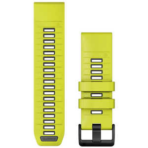 GARMIN QuickFit F8 26mm Amp Yellow/ Graphite 26mm Amp Yellow/ Graphite 010-13393-08 GARMIN QuickFit F8 26mm Amp Yellow/ Graphite 26mm Amp Yellow/ Graphite 010-13393-08