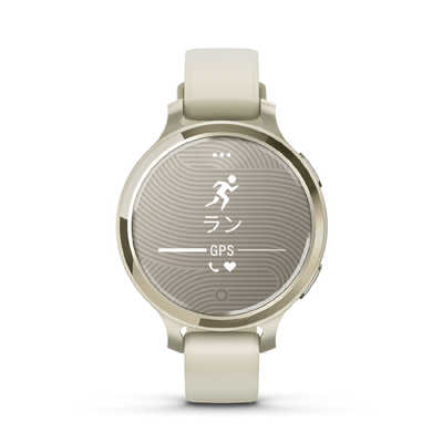 断*K様 GARMIN Lily 2 Active Gold/Bone スマート GARMIN Lily 2 Active(リリー 2 アクティブ)GPSスマートウォッチ(Suica