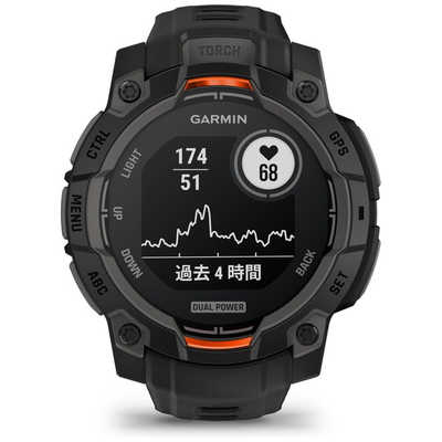 GARMIN INSTINCT 3 デュアルパワー 45mm 最終値下げ GARMIN Instinct 3 Dual Power (インスティンクト スリー