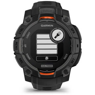 GARMIN INSTINCT 3 デュアルパワー 45mm 最終値下げ GARMIN Instinct 3 Dual Power 45mm Black ガーミン