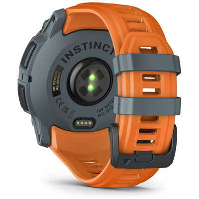 GARMIN Instinct 3 Dual Power 50mm GPSスマートウォッチ(Suica対応