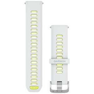 GARMIN Forerunner 970用 交換バンド 22mm White / Amp Yellow 010-11251-AN GARMIN Forerunner 970用 交換バンド 22mm White / Amp Yellow 010-11251-AN