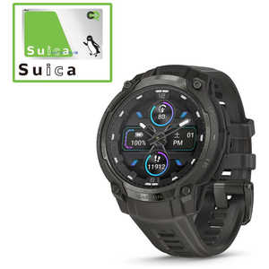 GARMIN Instinct Crossover (CXeBNg NXI[o[)AMOLED nCubhGPSX}[gEHb`(SuicaΉ) (K[~) Charcoal Grey 010-03398-30