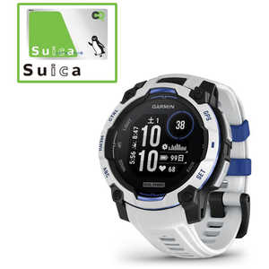 GARMIN Instinct 3 Dual Power(CXeBNg X[ fAp[)45mm GPSX}[gEHb`(SuicaΉ) (K[~) Whitestone 010-02934-33