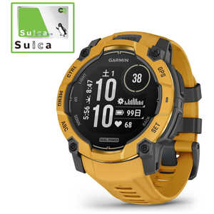 GARMIN Instinct 3 Dual Power (�C���X�e�B���N�g �X���[ �f���A�� �p���[)50mm GPS�X�}�[�g�E�H�b�`(���ʌ���J���[) Sunburst 010-02935-32