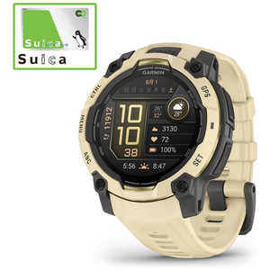 GARMIN Instinct 3 AMOLED(�C���X�e�B���N�g �X���[ �A�����b�h)45mm GPS�X�}�[�g�E�H�b�`(���ʌ���J���[) Citrine 010-02936-32