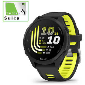 GARMIN �X�}�[�g�E�H�b�` Forerunner 170 AMOLED(�L�@EL) �y�� �����j���OGPS�E�H�b�` Black/Amp Yellow 010-03920-40