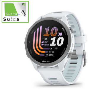 GARMIN �X�}�[�g�E�H�b�` Forerunner 170 AMOLED(�L�@EL) �y�� �����j���OGPS�E�H�b�` Whitestone/Cloud Blue 010-03920-41