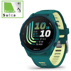 GARMIN �X�}�[�g�E�H�b�` Forerunner 170 Music AMOLED(�L�@EL) �y�� �����j���OGPS�E�H�b�`(Music�Ή�) Teal Green/Citron 010-03920-44