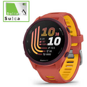 GARMIN �X�}�[�g�E�H�b�` Forerunner 170 Music AMOLED(�L�@EL) �y�� �����j���OGPS�E�H�b�`(Music�Ή�) Red Pink/Mango 010-03920-45