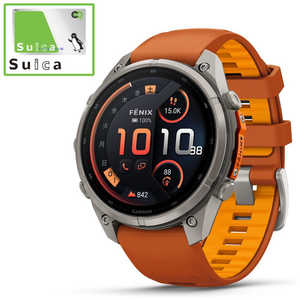GARMIN fenix 9 Pro inReach Sapphire AMOLED 47mm GPS�X�}�[�g�E�H�b�`(LTE)(�S�d�}�S�d�}(ECG)�A�v��) Ti / Autumn 010-04336-51