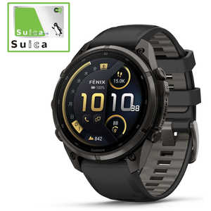 GARMIN fenix 9 Pro inReach Sapphire AMOLED 47mm GPS�X�}�[�g�E�H�b�`(LTE)(�S�d�}�S�d�}(ECG)�A�v��) DLC Ti / Black 010-04336-61
