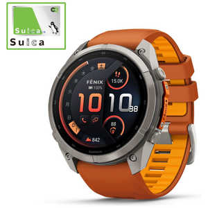 GARMIN fenix 9 Pro inReach Sapphire AMOLED 51mm GPS�X�}�[�g�E�H�b�`(LTE)(�S�d�}�S�d�}(ECG)�A�v��) Ti / Autumn 010-04337-51
