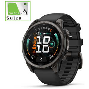GARMIN fenix 9(�t�F�j�b�N�X 9)Sapphire AMOLED 47mm GPS�X�}�[�g�E�H�b�`(�S�d�}�S�d�}(ECG)�A�v��) DLC Ti / Black 010-04762-14