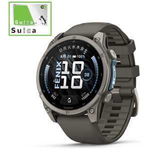 GARMIN fenix 9(�t�F�j�b�N�X 9)Sapphire AMOLED 47mm GPS�X�}�[�g�E�H�b�`(�S�d�}�S�d�}(ECG)�A�v��) Ti / Pebble Gray 010-04762-04
