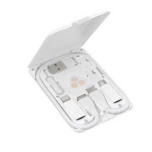 CARD Kable カードサイズ マルチツール 充電ケーブル ワイヤレス充電 SIM収納 スマホスタンド KC7-JW