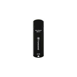 ȥ󥻥ɥѥ USB JetFlash 600 ֥å [64GB /USB2.0 /USB TypeA /å׼] TS64GJF600